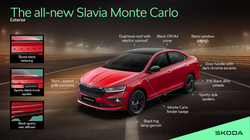 Škoda Auto India launches all-newSlavia Monte Carlo 3 image 4