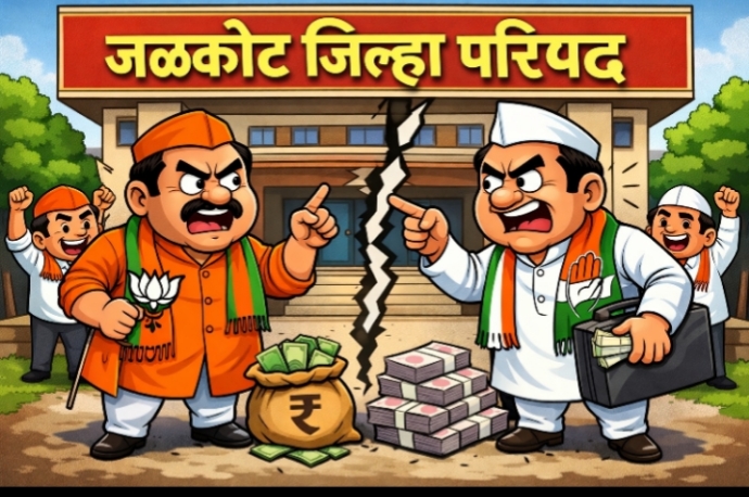 सत्तासंघर्ष जळकोट गटाचा: 'पक्षांतर' की 'नवा चेहरा'? जुन्या नेत्याचा अनुभव आणि मुर्टाच्या सरपंचांचे कर्तृत्व; जनता कोणाला दाखवणार घरचा रस्ता? 1 73640